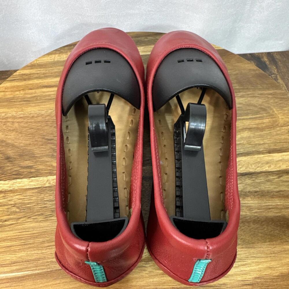 Tieks By Gavrieli Women's Size 7 Ruby Red Leather… - image 5